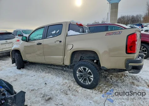 2022 Chevrolet Colorado Z71 from USA, damaged, VIN 1GCGTDENXN1109388